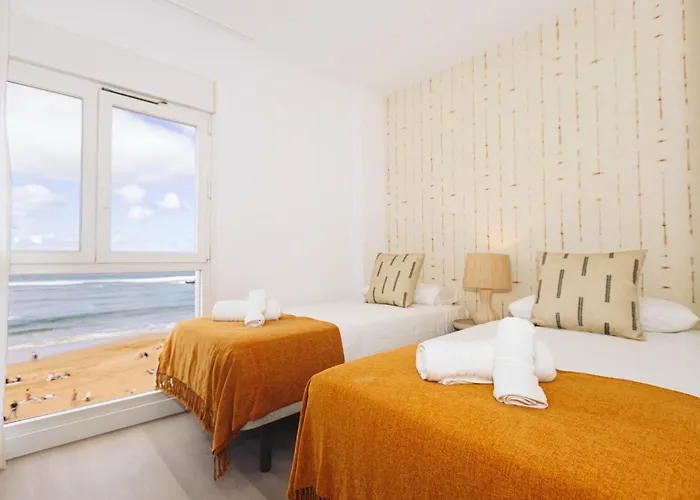 アパート Beachfront In Canteras S4 *